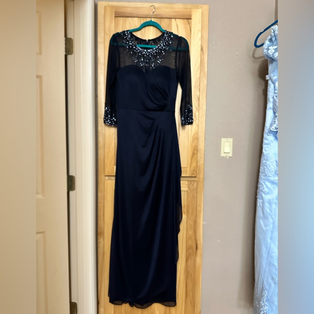 Evening gown navy